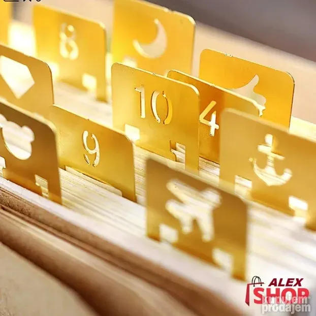 Obeleživači za knjige bookmark set od 6 komada