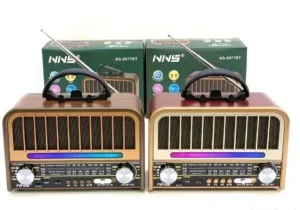 Bluetooth retro radio sa LED rasvetom