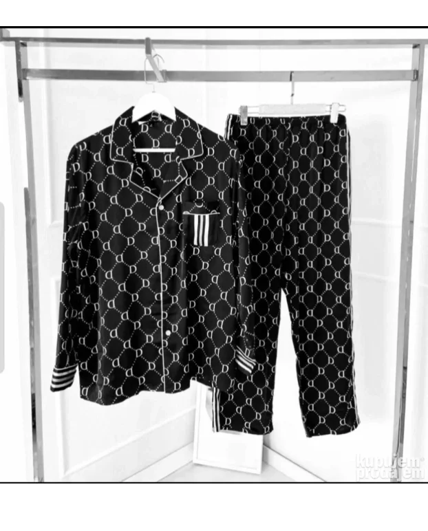 Luksuzna muška elegantna pidžama - kućni kostim L-XLNovo,et