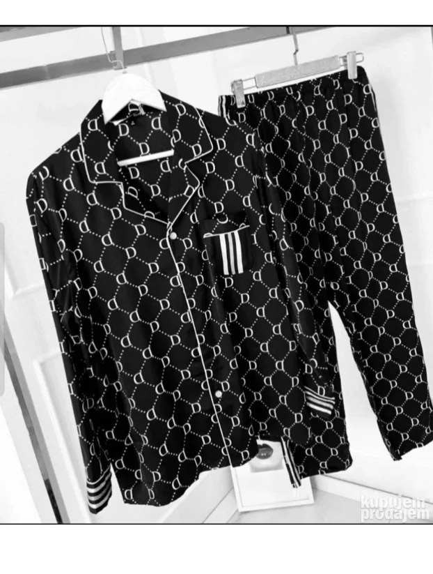 Luksuzna muška elegantna pidžama - kućni kostim L-XLNovo,et