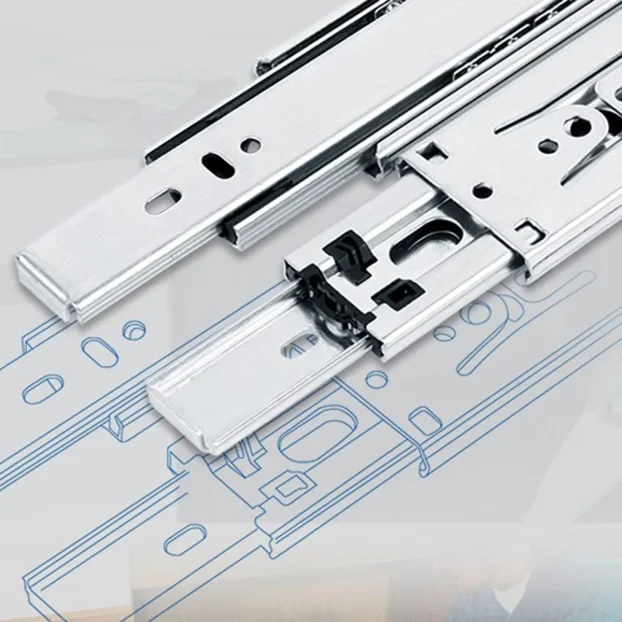 Teleskopski klizač sa usporivačem OKL T klizač slow 500 DTC