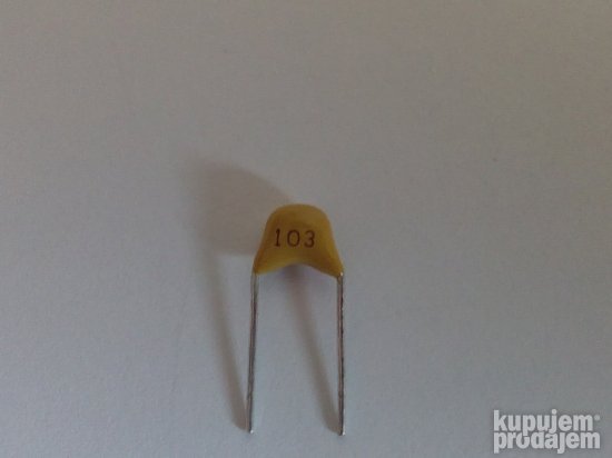 Nov monolitički keramički kondenzator 0.01 uF / 50V