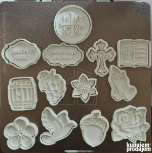 Set modlica za slavski kolac