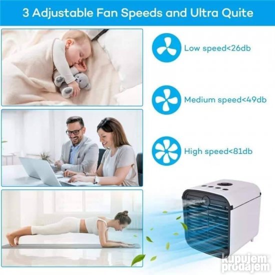 Mini klima uređaj 4u1