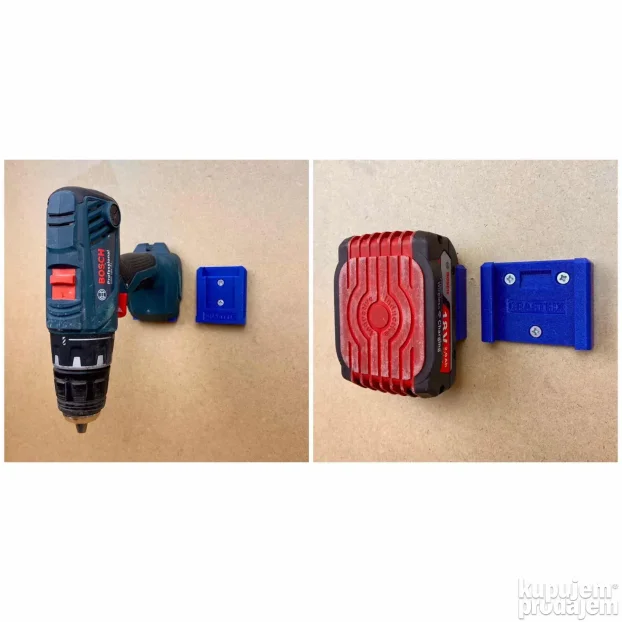 Držači aku alata i baterija (dewalt,makita,bosch,mileaukee..