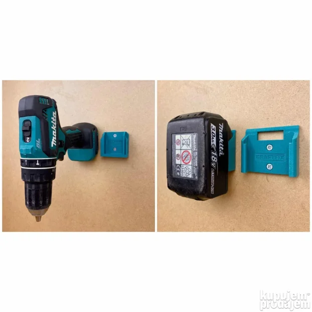 Držači aku alata i baterija (dewalt,makita,bosch,mileaukee..