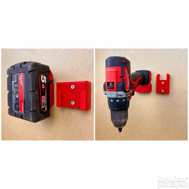 Držači aku alata i baterija (dewalt,makita,bosch,mileaukee..