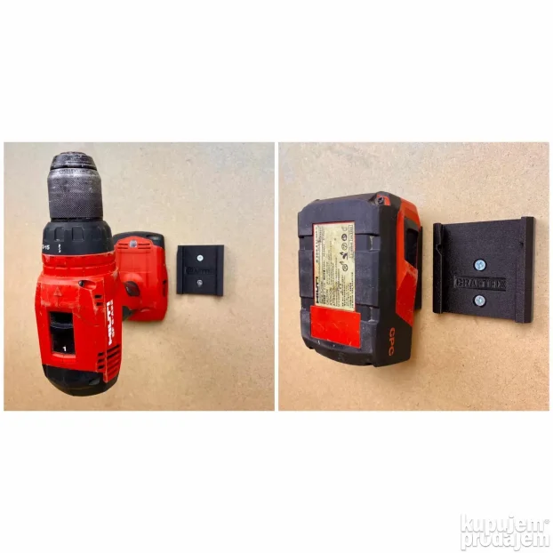 Držači aku alata i baterija (dewalt,makita,bosch,mileaukee..