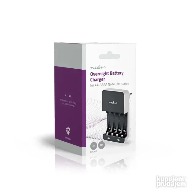 Punjač za AA/AAA 1.5V baterije Nedis BACH05