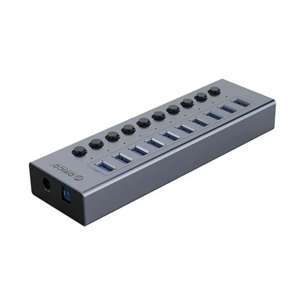 Orico Type-c Hub 10in1 Bright Grey Bt2u3-10ab