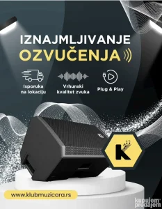 Iznajmljivanje RCF ozvucenja Beograd