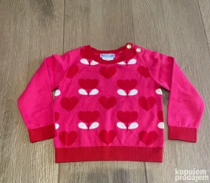 Jacadi dzemper i haljine velicina 3god.