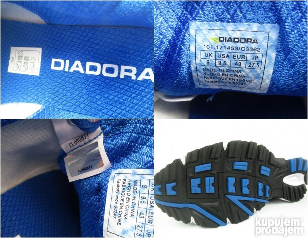 Diadora RAID 3 patike NOVO C279/43