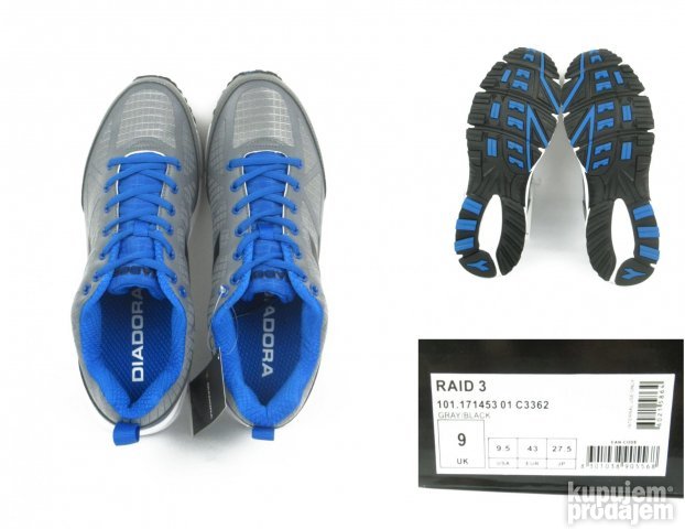 Diadora RAID 3 patike NOVO C279/43