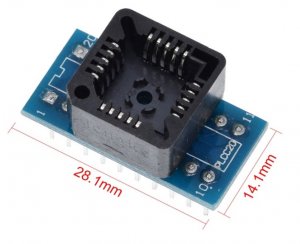 Programator IC adapter PLCC20 TL866CS TL866A EZP2010