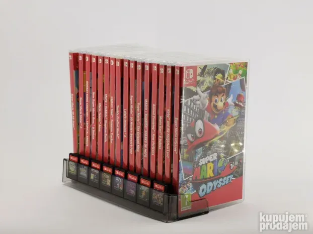 Držač / organizer za Nintendo Switch igre