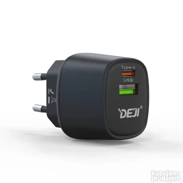 Punjac Deji GaN USB-C + USB-A 20W A88