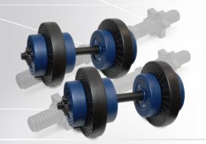 Tegovi - tegovi set od 38kg tegovi / tegovi i šipke 2x19kg