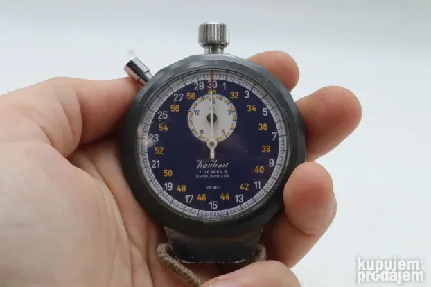 Hanhart Germany mehanička štoperica 1/10