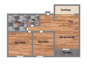 Odličan, 65 m2 - Petrovaradin!