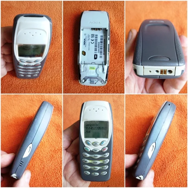 Nokia 3410, NOVA maska i nova baterija, Germany. SRPSKI.