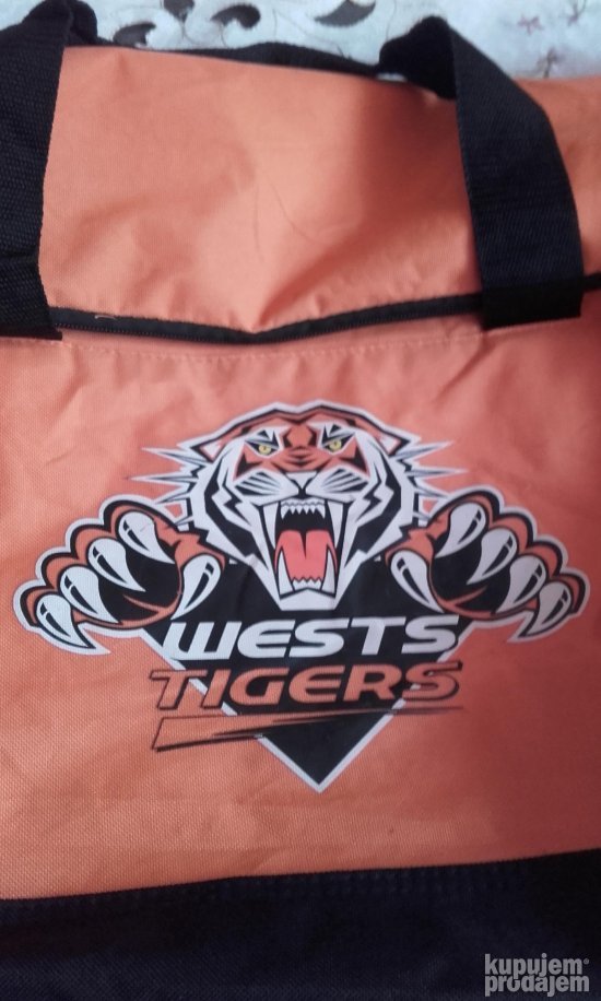 Extra decija putna torba WESTS TIGERS 46x25x22cm