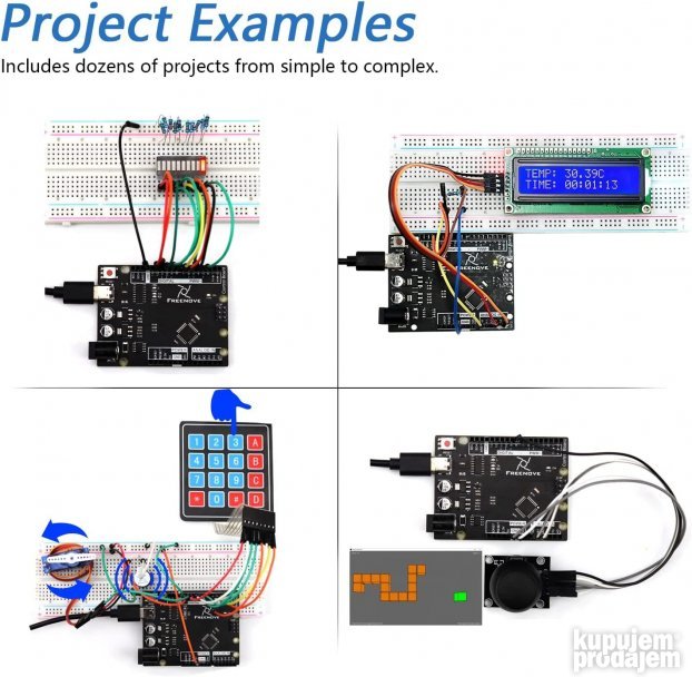 Starter kit elektronske komponente