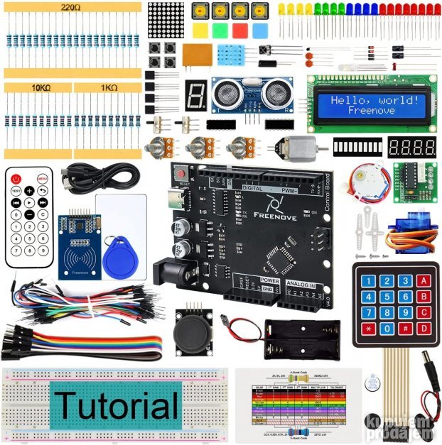 Starter kit elektronske komponente