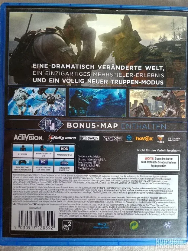 PS4 / PS5 -  Call of Duty - Advanced Warfare