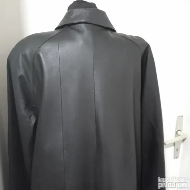 Postavljeni kožni mantil Challce collection 42