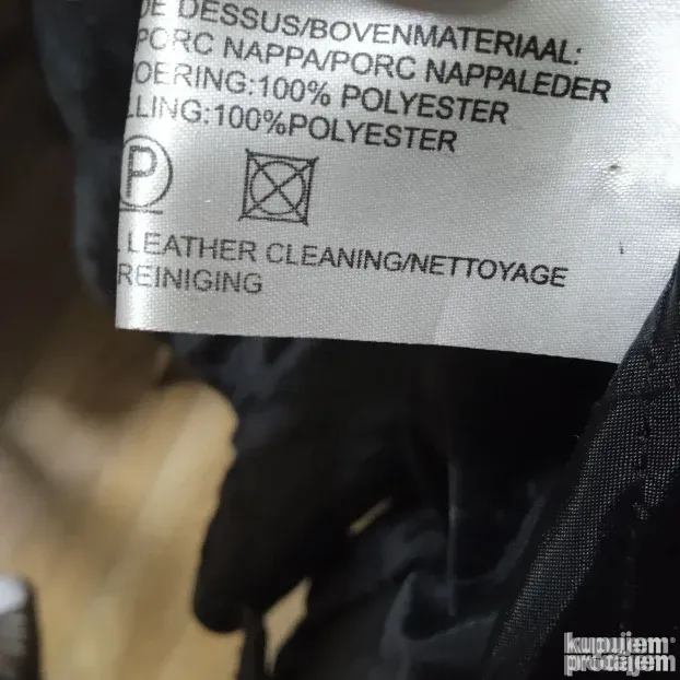 Postavljeni kožni mantil Challce collection 42