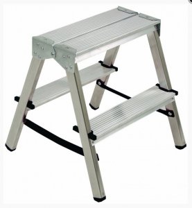 Merdevine dvostrane aluminijumske 2-6 gazišta ALPOS