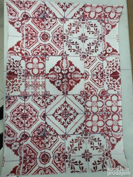 Neklizajuća Staza Imitacija Pločica 60x90cm #32