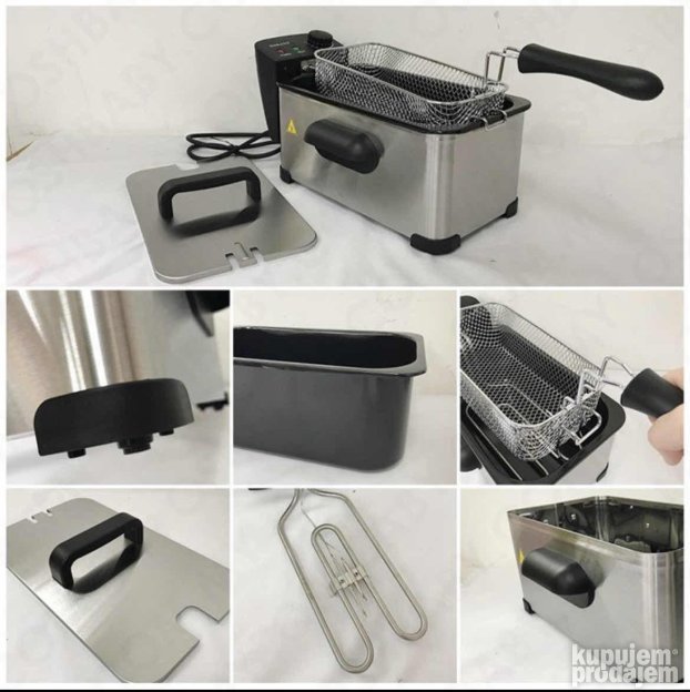 Friteza Električna friteza sa korpom 3.5 L