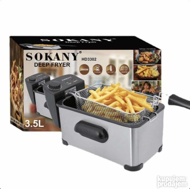 Friteza Električna friteza sa korpom 3.5 L
