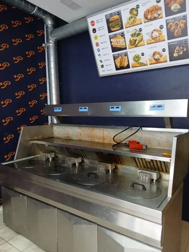 Friteza sa 4 polja brza hrana automat industriska