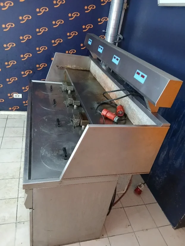 Friteza sa 4 polja brza hrana automat industriska