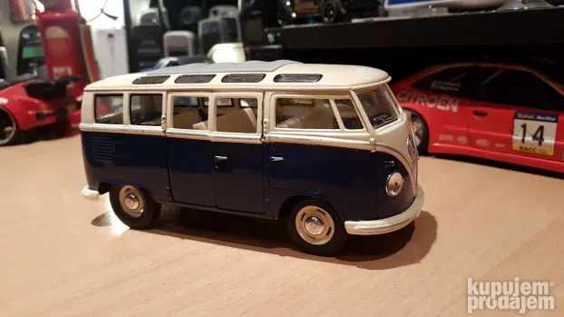 VW T2 1962 Classical Bus 1/24 KINSMART