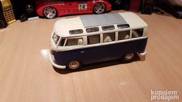 VW T2 1962 Classical Bus 1/24 KINSMART