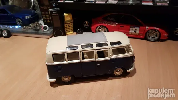 VW T2 1962 Classical Bus 1/24 KINSMART