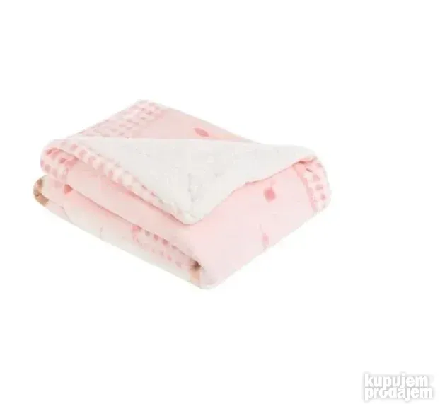 Kikka Boo Soft baby sherpa ćebence Hippo Dreams KKB21137