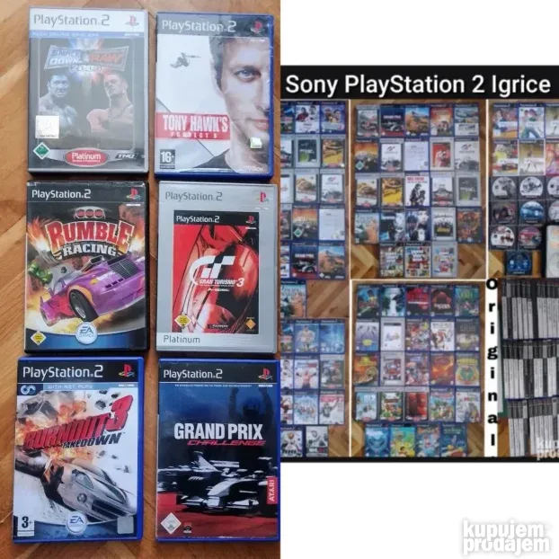 Sony PlayStation 2 Igrica Burnout 3 Takedown i Sony Oprema