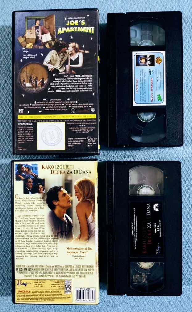 Gradska Džungla/Džoov Apartman/Ubistvo U Beloj Kući-VHS