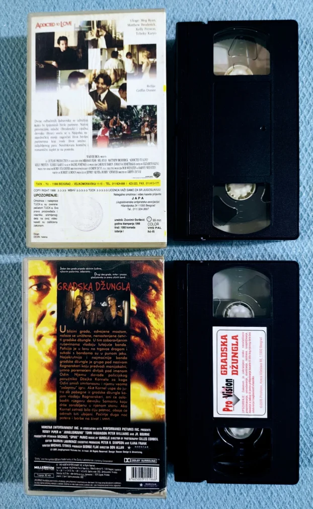 Gradska Džungla/Džoov Apartman/Ubistvo U Beloj Kući-VHS