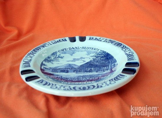 Delft's Blauw Mid Centuty Ručno slikane pepeljare 22,5 cmII