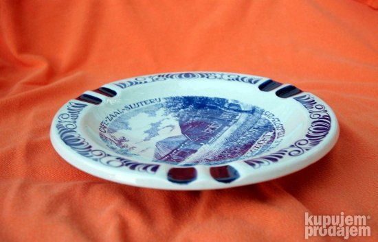 Delft's Blauw Mid Centuty Ručno slikane pepeljare 22,5 cmII