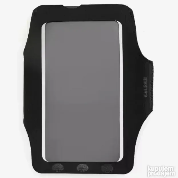 Nosač za telefon oko ruke za trčanje crni