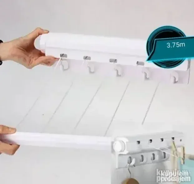 Susilica za ves Zica za susenje vesa Zidna susilica Podesiva