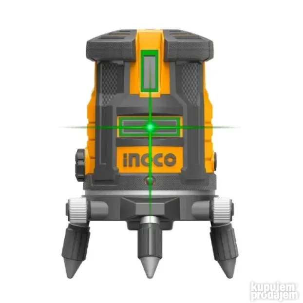 Samonivelišući linijski laser zeleni zrak Ingco HLL305205