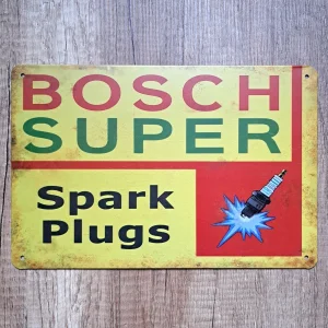 Metalna tabla BOSCH SUPER Spurk Plugs